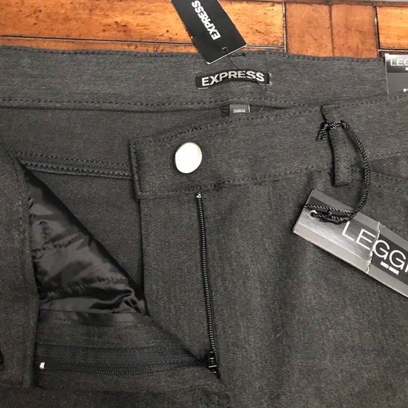 Express skinny mid rise stretch pants leggings - Picture 2 of 10